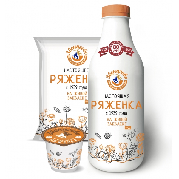 Ряженка 2.5% 500 г